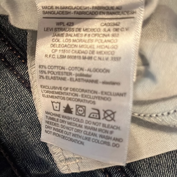Signature Levi strauss & co modern bootcut sz 2 (26x32) - Picture 3 of 6
